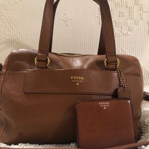Fossil bag with wallet